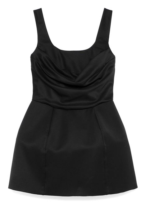 Black draped mini dress Giuseppe di morabito - women